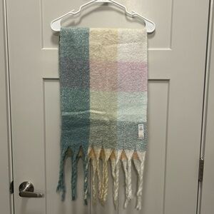 a new day Multicolor Plaid Scarf